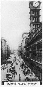 Martin Place, Sydney, 1928
