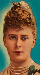 Mary von Teck vor ihrer Heirat mit dem Herzog von York, 1890er Jahre 1935