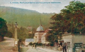 Matlock Bath und die Höhen von Abraham, Derbyshire, ca. 1905