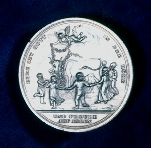 Medaille zur Erinnerung an die Entdeckung der Pockenimpfung 1796 von Unbekannt