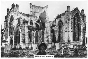 Melrose Abbey, Schottland, 1936 von Unbekannt