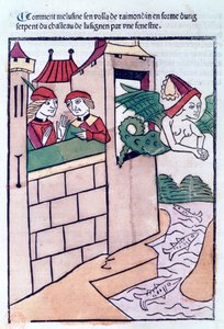 Melusine fliegt davon, 1478