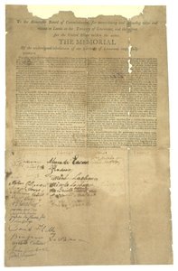 Gedenkschrift an das ehrenwerte Kommissarsgremium zur Regelung von Landansprüchen im Territorium von Louisiana, 1803-1815 von Unbekannt