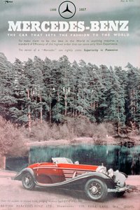 Mercedes-Benz Autowerbung, 1937