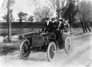 Mercedes 35 PS Automobil, 1901 von Unbekannt