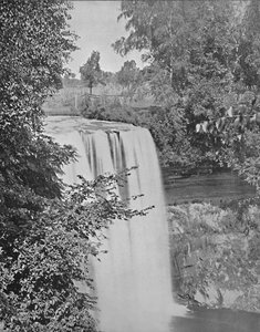 Minnehaha Falls, Minn., um 1897
