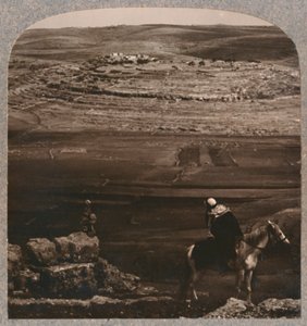 Mizpeh, mit Jacobs Steinsäule, um 1900 von Unbekannt