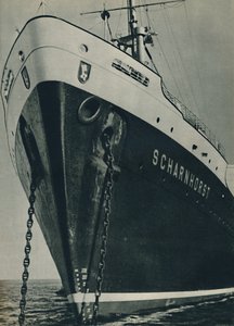 Moderne Liner für den Fernostdienst der Deutschen Lloyd Linie, gebaut 1935, 1937 von Unbekannt