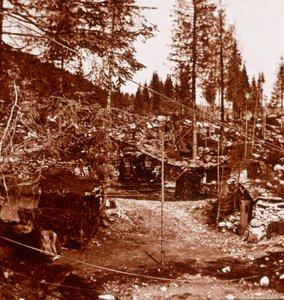Monte Tomba, Italien, ca. 1914-1918