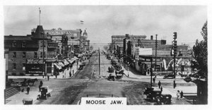 Moose Jaw, Saskatchewan, Kanada (ca. 1920er Jahre)