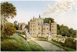 Mount Edgcumbe, Cornwall, Heim von Lord Mount Edgcumbe, ca. 1880 von Unbekannt