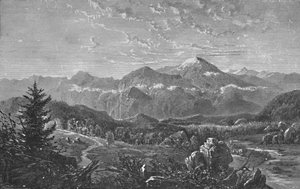 Mount Washington und die White Hills, 1883