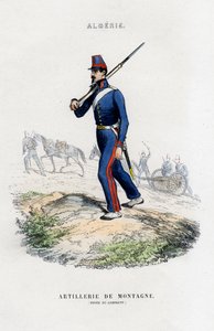 Gebirgsartillerie, Französische Armee in Algerien von Unbekannt