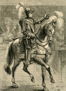 Mr. Dymoke, Der Königliche Champion, 1881 von Unbekannt