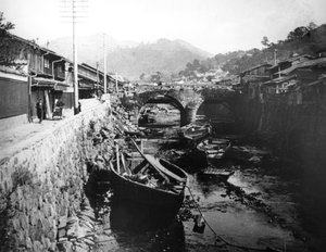 Nagasaki, Japan, um 1900