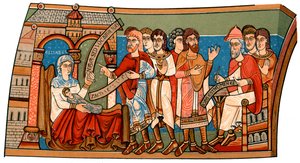 Benennung von Johannes dem Täufer von Unbekannt