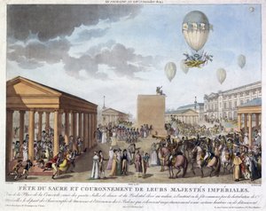 Napoleons Krönungsfeierlichkeiten, 3. Dezember 1804 von Unbekannt
