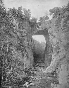 Natural Bridge, Virginia, um 1897