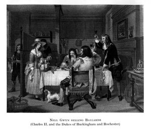 Nell Gwyn verkauft Balladen, 19. Jahrhundert von Unbekannt