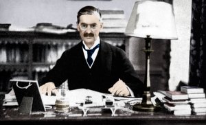 Neville Chamberlain, britischer Premierminister, c1930er von Unbekannt