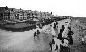 Neue Parade, East Worthing, West Sussex, frühes 20. Jahrhundert