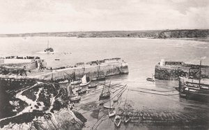 Newquay Hafen, Newquay, Cornwall, 1908