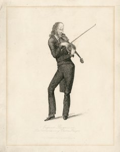 Niccolo Paganini - Porträt