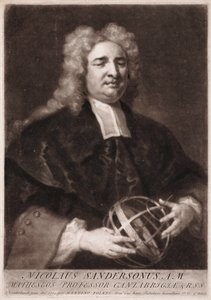 Nicholas Saunderson, englischer Mathematiker von Unbekannt