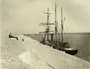 Nimrod holt die Nordpartei ab, um 1908 von Unbekannt
