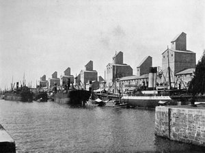 Dock Nr. 2 und Getreidespeicher, Buenos Aires, Argentinien
