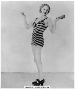 Norah Henderson, britische Schauspielerin, 1939 von Unbekannt