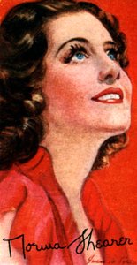 Norma Shearer, 1902-1983, mit dem Academy Award ausgezeichnete kanadische Schauspielerin, 20. Jahrhundert von Unbekannt