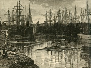 Norddock, Swansea, 1898 von Unbekannt