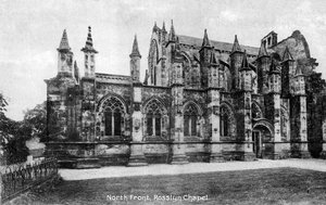 Nordfront, Rosslyn Chapel, Midlothian, Schottland, 20. Jahrhundert