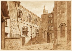 Nordseite der Guildhall Chapel, City of London