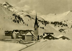 Obergurgl, Tirol, Österreich, um 1935