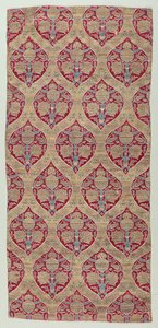 Ogivales Gitter mit horizontalem Design, 1600-1650 von Unbekannt