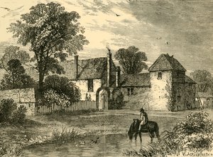 Alte Kreidefarm im Jahr 1730, um 1876