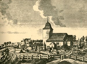 Alter St. Pancras Kirchhof, c. 1780, 1925 von Unbekannt