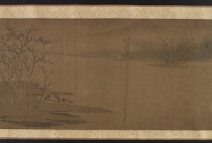 Alte Bäume und kalte Krähen, im Stil von Zhao Danian, Yuan- oder Ming-Dynastie, 14. Jahrhundert
