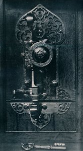Oliver Cromwells tragbares Stahlschloss, 17. Jahrhundert, 1904
