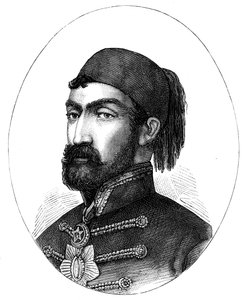 Omar Pascha 1806-1871, Oberbefehlshaber der türkischen Armee, 1888