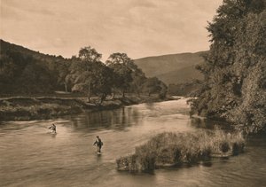 Am Tweed bei Innerleithen, 1902