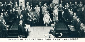 Eröffnung des Bundesparlaments, Canberra