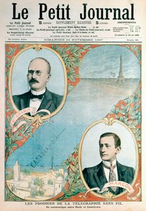 Eröffnung der drahtlosen Telegrafieverbindung zwischen Paris und Casablanca, 1907