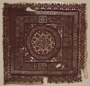 Ornament mit symbolischen verschlungenen Knoten, 400er - 600er von Unbekannt