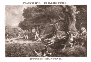 Otterjagd, 1924 von Unbekannt