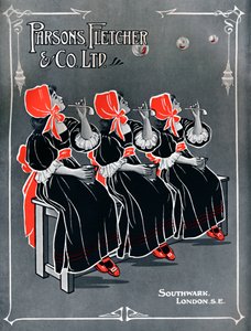 Unsere drei kleinen Mägde - Parsons, Fletcher & Co. Ltd Werbung von Unbekannt