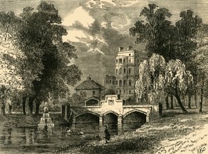 Ausfluss von Westbourne, um 1876 von Unbekannt