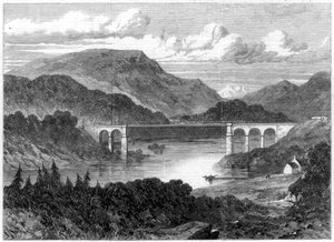 Oykel-Viadukt, Sutherland Railway